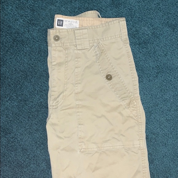 GAP vintage surplus khaki pants unisex 28W/30L - Picture 3 of 3